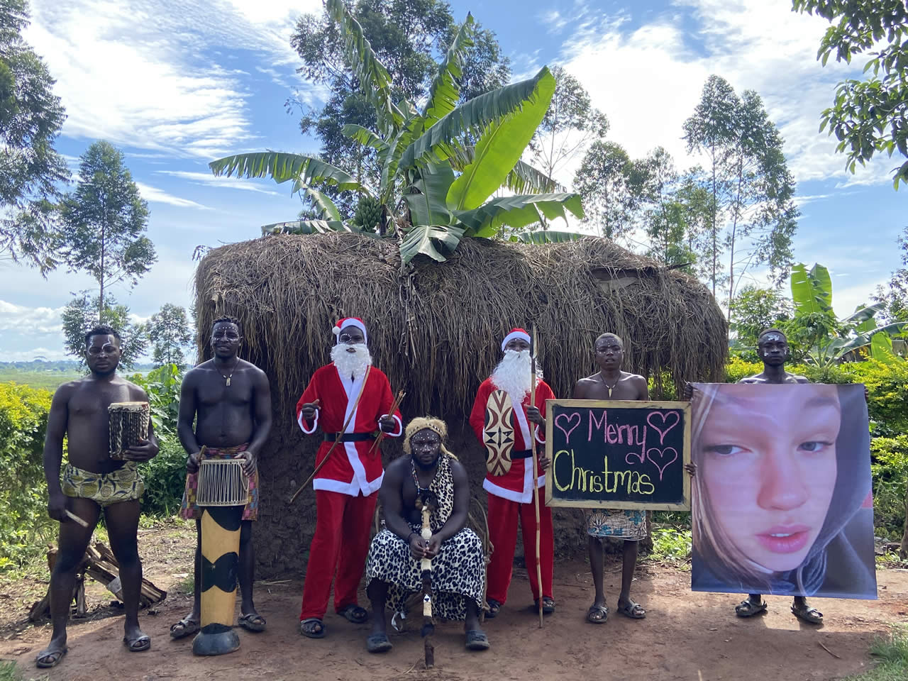 African Hunter Band: Custom-printed oversized photo